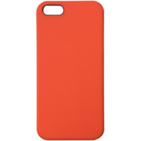 Силиконовый чехол оранжевый для Apple iPhone 5/5s/SE