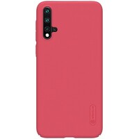 Пластиковый чехол с подставкой Nillkin Super Frosted Shield Красный для Huawei Nova 5 (Nova 5 Pro)