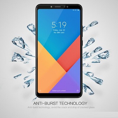 Защитное стекло NILLKIN CP+ черное для Xiaomi Mi Max 3(4)
