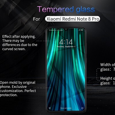 Защитное стекло NILLKIN Amazing H  для Xiaomi Redmi Note 8 Pro(7)
