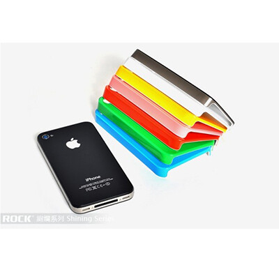 Пластиковый чехол ROCK Shining  Naked Ultra Thin Grey для Apple iPhone 4/4S(4)