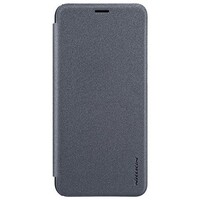 Полиуретановый чехол книга Nillkin Sparkle Leather Case Черный для Huawei Honor View 10