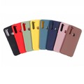Силиконовый чехол Silicone Case красный для Xiaomi Redmi Note 8T(#2)