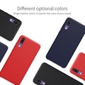 Чехол бампер Nillkin Flex Pure Case Красный для Huawei P20(#5)