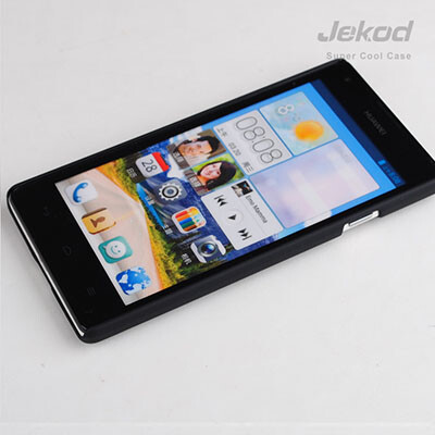 Пластиковый чехол Jekod Cool Case Black для Huawei Ascend G700(2)