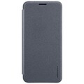 Полиуретановый чехол книга Nillkin Sparkle Leather Case Black (Черный) для Huawei Nova 2S(#1)