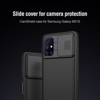 Чехол-накладка Nillkin CamShield черная для Samsung Galaxy M31s(7)