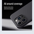Пластиковый чехол с пластиной Magsafe Nillkin Super Frosted Shield Pro Magnetic Case Синий для Apple iPhone 15 Pro Max(#6)