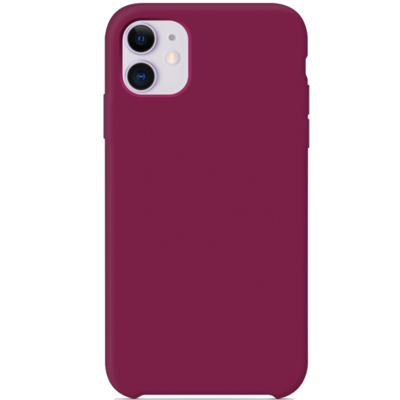 Силиконовый чехол красная роза для Apple iPhone 11(3)