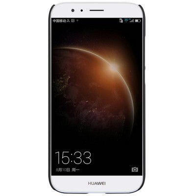 Пластиковый чехол с пленкой Nillkin Super Frosted Shield Black для Huawei G7 Plus(2)