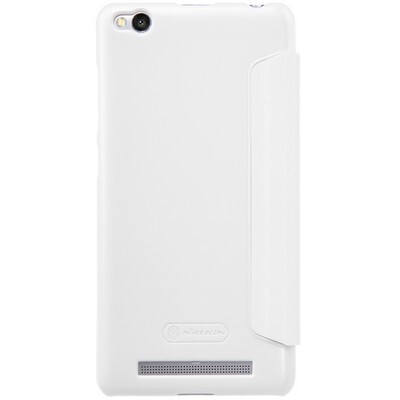Полиуретановый чехол книга Nillkin Sparkle Leather Case White для Xiaomi RedMi 3(2)