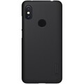 Пластиковый чехол с подставкой Nillkin Super Frosted Shield Черный для Xiaomi Redmi Note 6 Pro(#1)