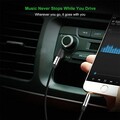 Аудио кабель UGREEN 3.5mm Auxiliary Stereo Audio Jack to Jack Flat Right Angle Cable(#4)