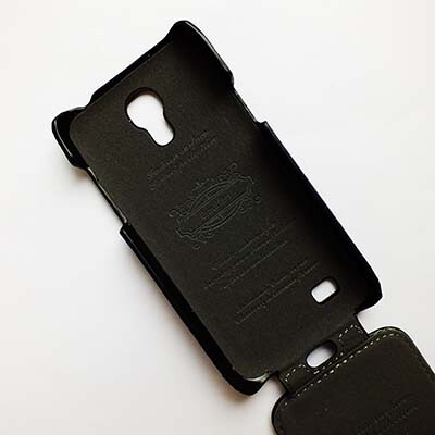 Кожаный чехол Rada Brauffen Case Black для Samsung i9190 Galaxy S4 mini(2)