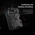 Противоударная-накладка Nillkin CamShield Armor Черная для Apple iPhone 13 Pro(#5)