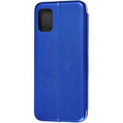 Чехол-книга на основе из силикона Book Case синий для Samsung Galaxy A31(2)