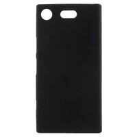 Силиконовый бампер TPU Case 0.6mm черный матовый для Sony Xperia XZ1 Compact