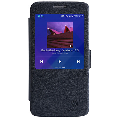 Полиуретановый чехол Nillkin Fresh Series Black  для Huawei C199(3)