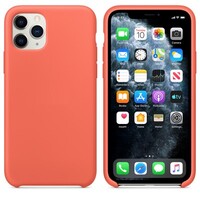 Силиконовый чехол оранжевый для Apple iPhone 11 Pro Max
