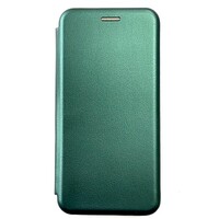 Чехол-книга на основе из силикона Book Case New 3D зеленый для Huawei P20 Lite