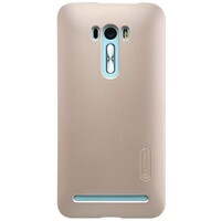 Пластиковый чехол с пленкой Nillkin Super Frosted Shield Gold для Asus Zenfone Selfie ZD551KL