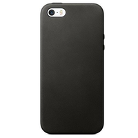 Силиконовый чехол Silicone черный для Apple iPhone 5/5s/SE