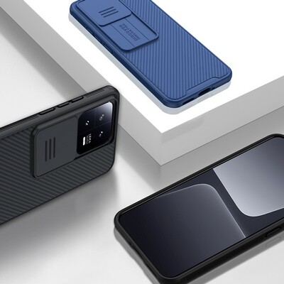 Чехол-накладка Nillkin CamShield Pro Черная для Xiaomi 13(5)