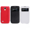 Кожаный чехол Nillkin Stylish Leather Case Black для Samsung i9190 Galaxy S4 mini(#4)