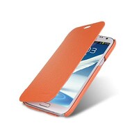 Кожаный чехол Melkco Leather Case Orange для Samsung N7100 Galaxy Note 2