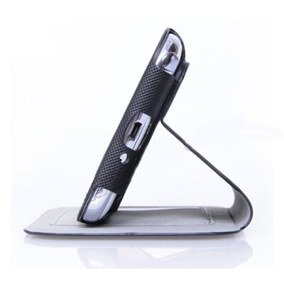 Кожаный чехол книга HOCO Crystal Black для Samsung N7100 Galaxy Note 2(2)