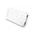 Кожаный чехол книга SGP Anne Rossi Leather Case White для Apple iPhone 4/4S(#3)