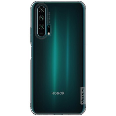 Силиконовый чехол Nillkin Nature TPU Case Серый для Huawei Honor 20 Pro(1)