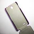 Кожаный чехол Armor Case Purple для Lenovo IdeaPhone A850(#2)