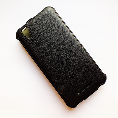 Кожаный чехол Armor Case Black для FLY IQ4414 EVO Tech 3(3)