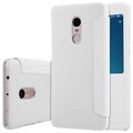 Полиуретановый чехол книга Nillkin Sparkle Leather Case White для Xiaomi Redmi Note 4(#3)