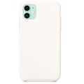 Силиконовый чехол белый для Apple iPhone 11(#1)