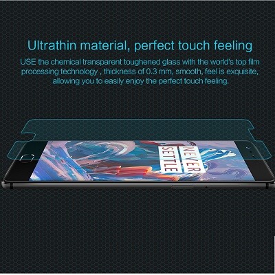 Противоударное защитное стекло Ainy Tempered Glass Protector 0.3mm для OnePlus 3 (Three)/ 3T (Three T)(4)