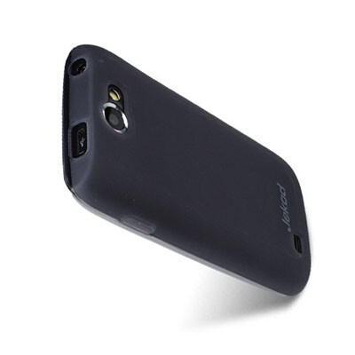 Силиконовый чехол накладка Jekod Grey для Samsung i8150 Galaxy W(2)