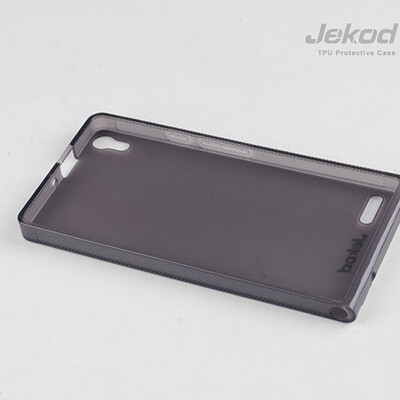 Силиконовый чехол Jekod TPU Case Black для Huawei Ascend P7 mini(2)