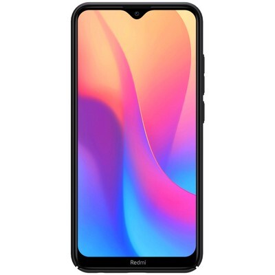 Пластиковый чехол с подставкой Nillkin Super Frosted Shield Черный для Xiaomi Redmi 8A(2)