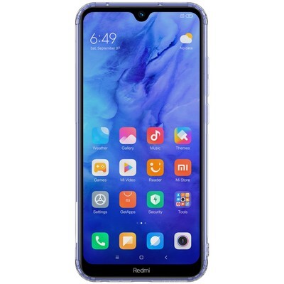 Силиконовый чехол Nillkin Nature TPU Case Прозрачный для Xiaomi Redmi Note 8T(2)