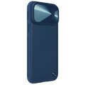Силиконовая накладка c пластиной MagSafe Nillkin CamShield Leather Case S Синяя для Apple iPhone 14 Pro(#3)