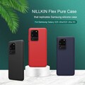 Силиконовый чехол-накладка Nillkin Flex Pure Case Красный для Samsung Galaxy S20 Ultra(#6)