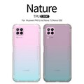 Силиконовый чехол Nillkin Nature TPU Case Серый для Huawei P40 Lite / Nova 7i / Nova 6 SE(#5)