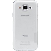 Силиконовый чехол Nillkin Nature TPU Case Grey для Samsung Galaxy E5