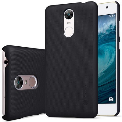 Пластиковый чехол с пленкой Nillkin Super Frosted Shield Black для Huawei Enjoy 6(3)