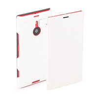 Полиуретановый чехол Rock Exel Series White для Nokia Lumia 1520/Bandit