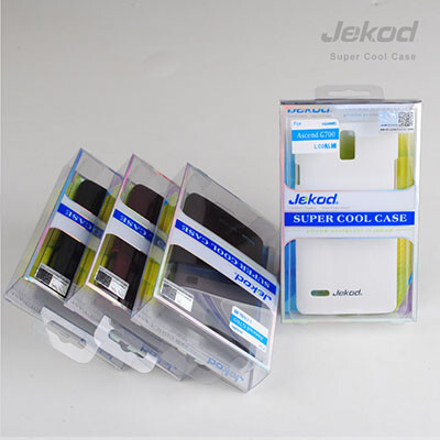 Пластиковый чехол Jekod Cool Case Brown для Huawei Ascend G700(4)