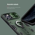 Противоударная-накладка Nillkin CamShield Armor черная для Apple iPhone 12 Pro(#8)