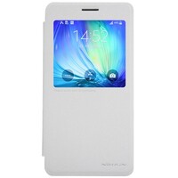 Полиуретановый чехол Nillkin Sparkle Leather Case White для Samsung Galaxy A7